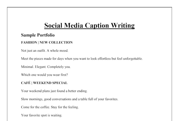 write engaging instagram captions for your business